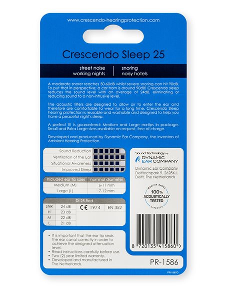 Crescendo - Sleep 25 sovepropper